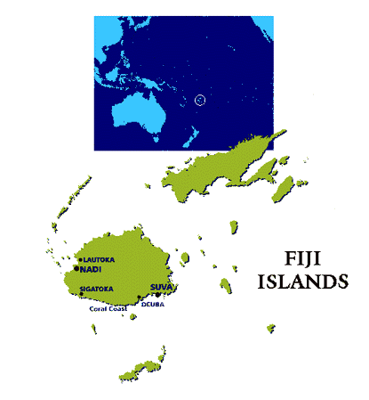 Fiji Map
